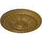 Ekena Millwork Stockport Ceiling Medallion (Fits Canopies up to 6 1/4"), Hand-Painted Gold, 28"OD x 2 3/4"P CM28STGLS - alternate 3